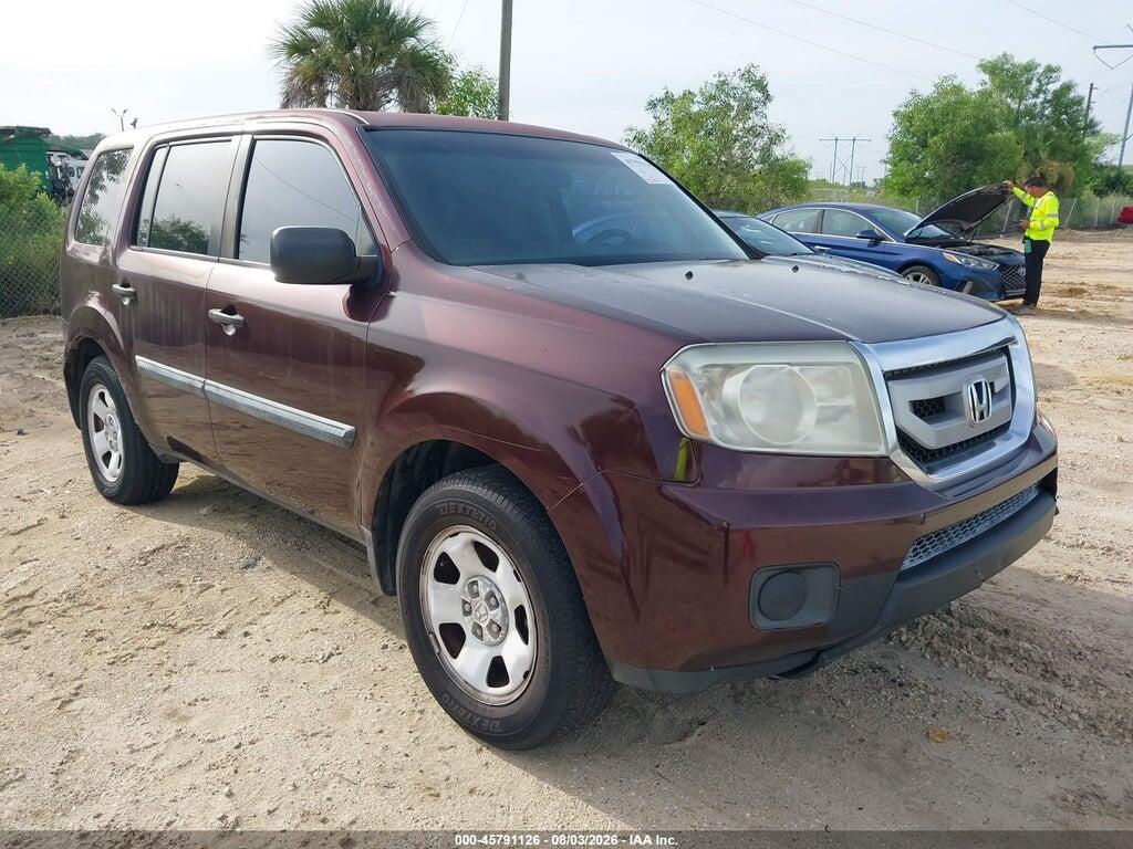 5FNYF3H29BB048996 2011 HONDA PILOT photo no. 1