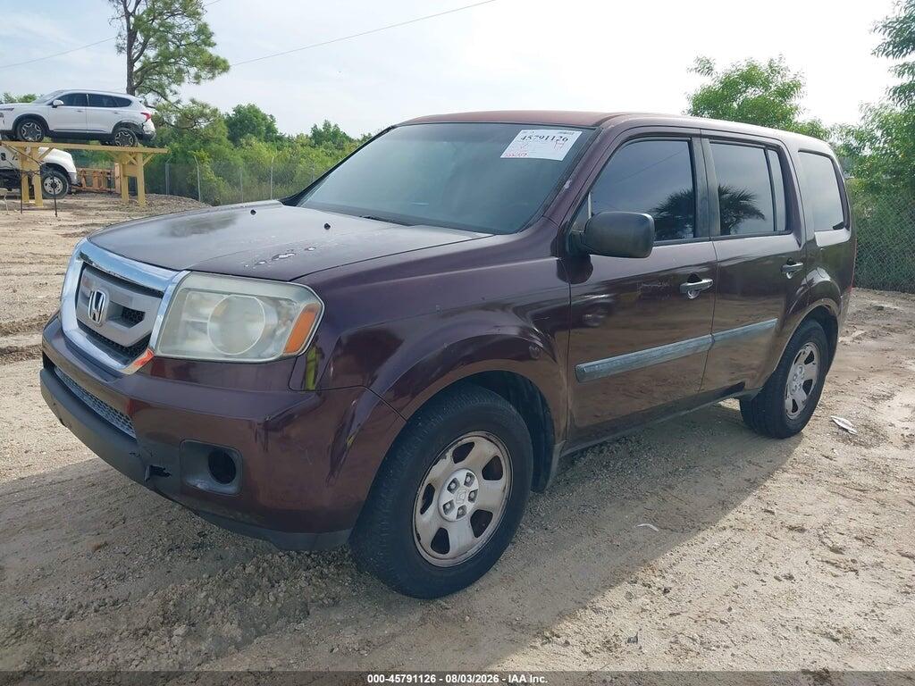 5FNYF3H29BB048996 2011 HONDA PILOT photo no. 2
