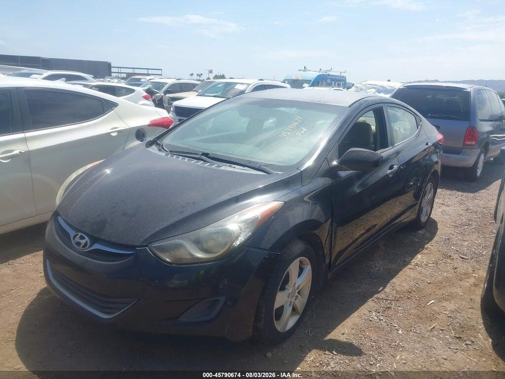 5NPDH4AE4BH004778 2011 HYUNDAI ELANTRA photo no. 2