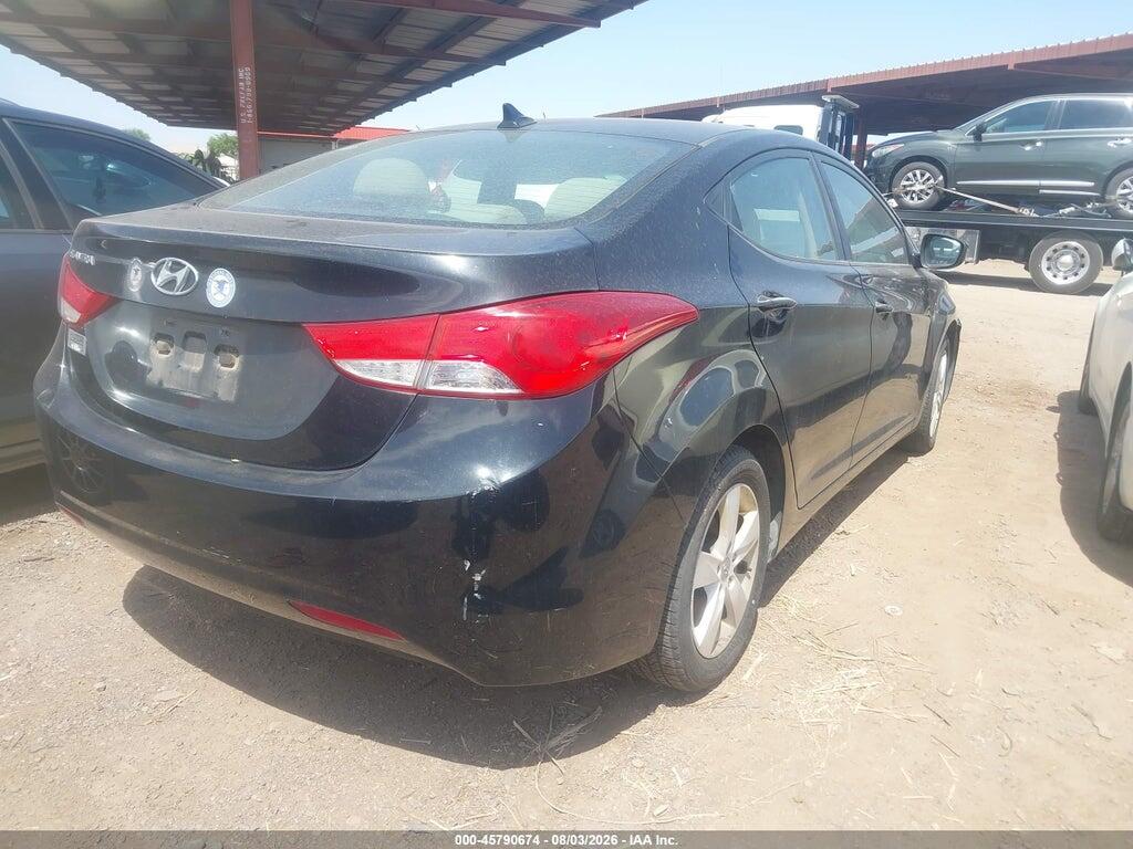 5NPDH4AE4BH004778 2011 HYUNDAI ELANTRA photo no. 4