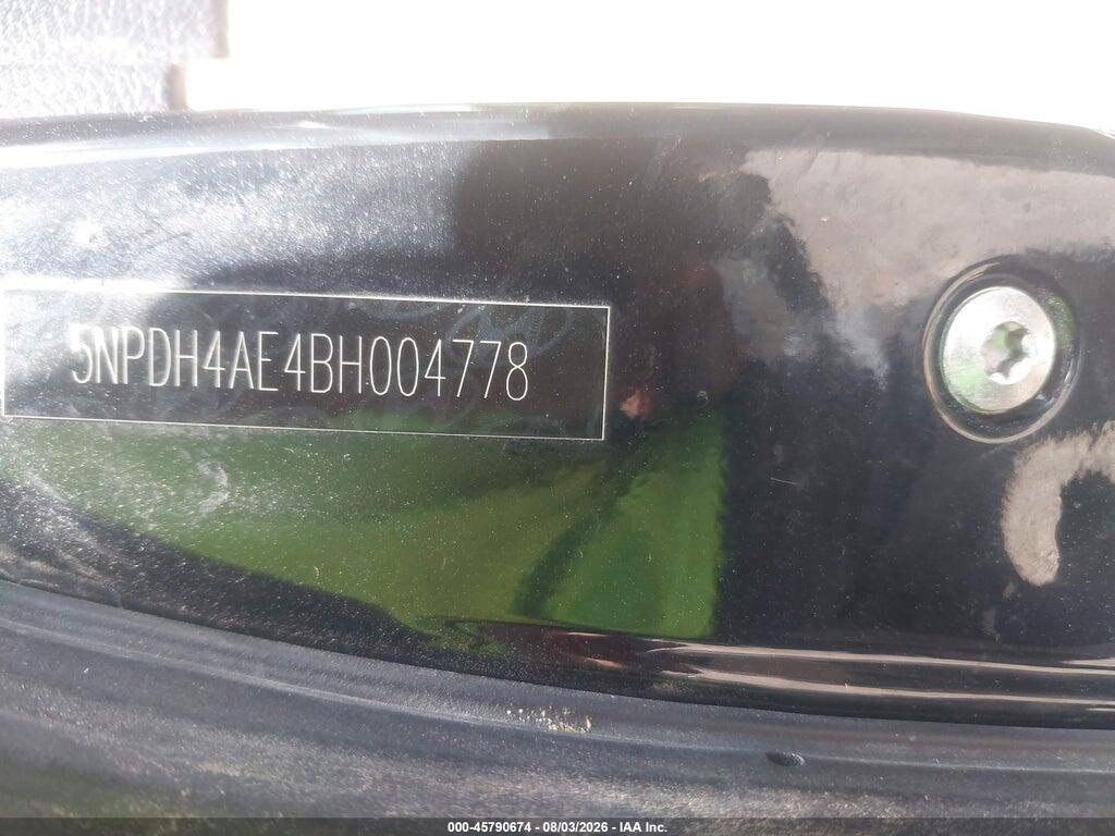 5NPDH4AE4BH004778 2011 HYUNDAI ELANTRA photo no. 9