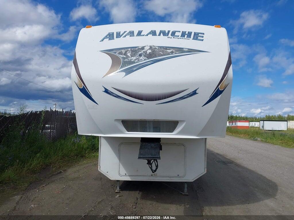 4YDF34127CE760648 2012 KEYSTONE AVALANCHE 5TH WHEEL photo no. 7