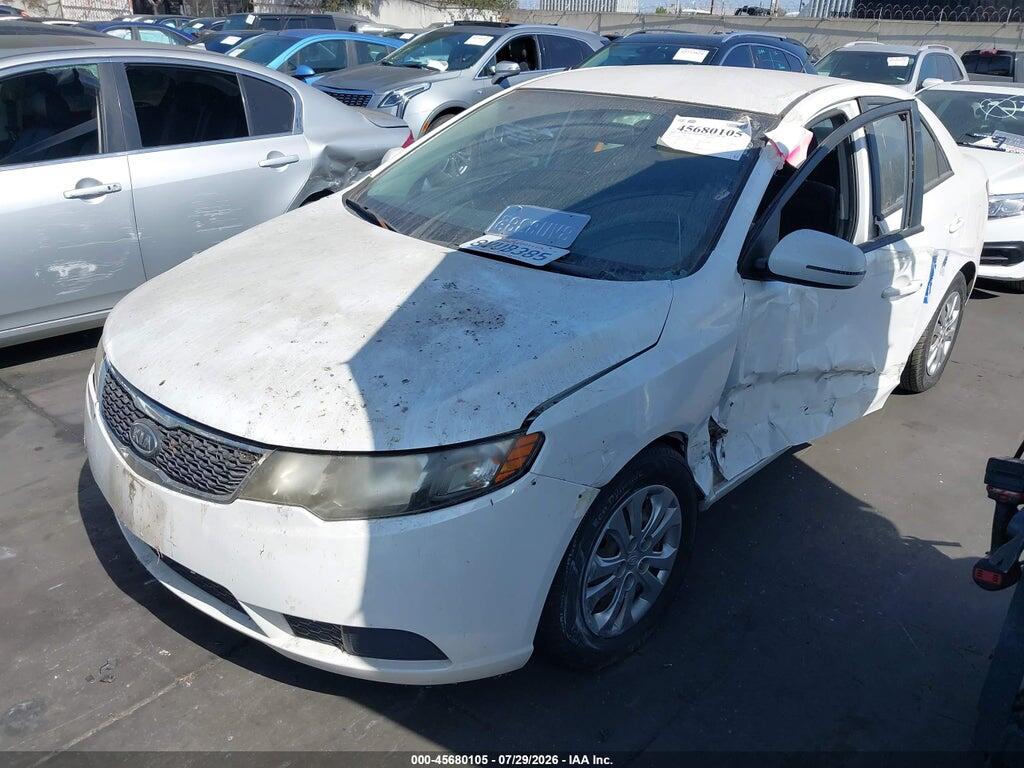 KNAFU4A2XC5636239 2012 KIA FORTE photo no. 2