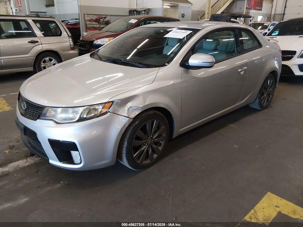 KNAFW6A33C5593698 2012 KIA FORTE KOUP photo no. 2