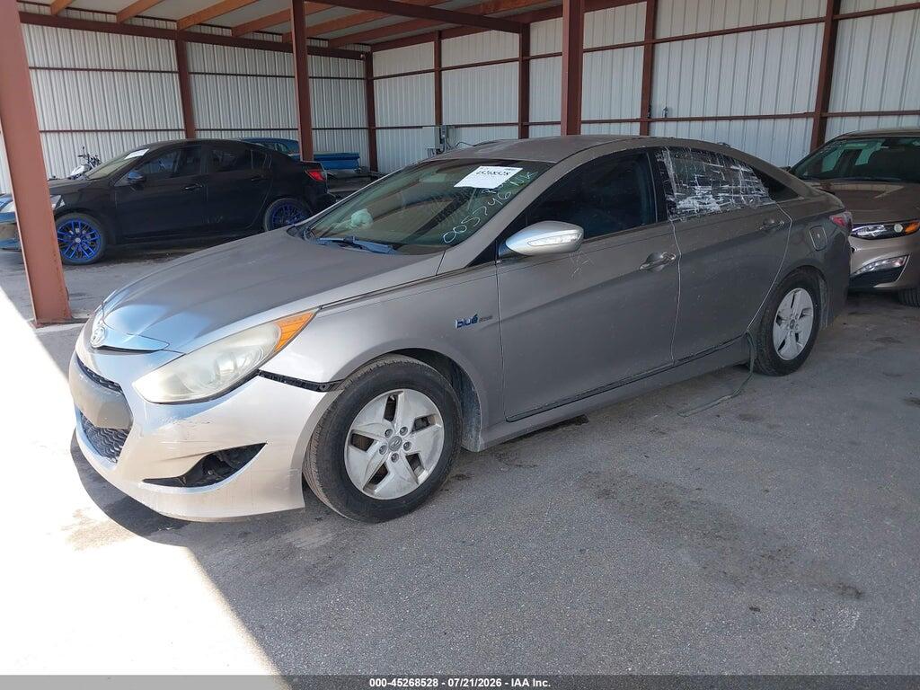 KMHEC4A40BA005746 2011 HYUNDAI SONATA HYBRID photo no. 2