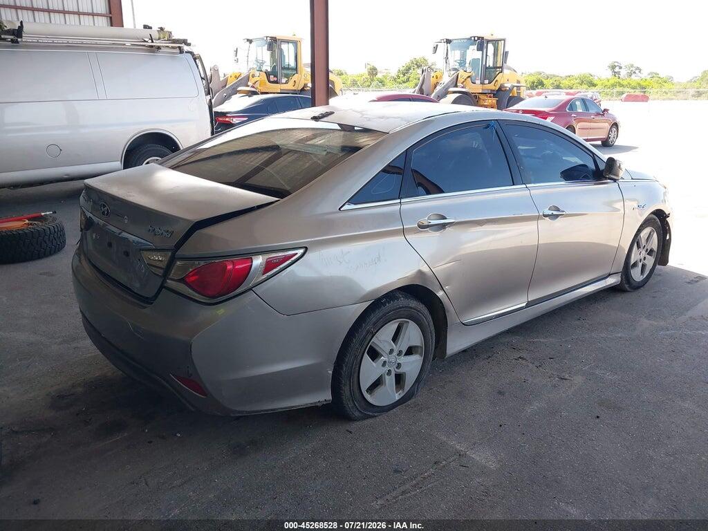 KMHEC4A40BA005746 2011 HYUNDAI SONATA HYBRID photo no. 4