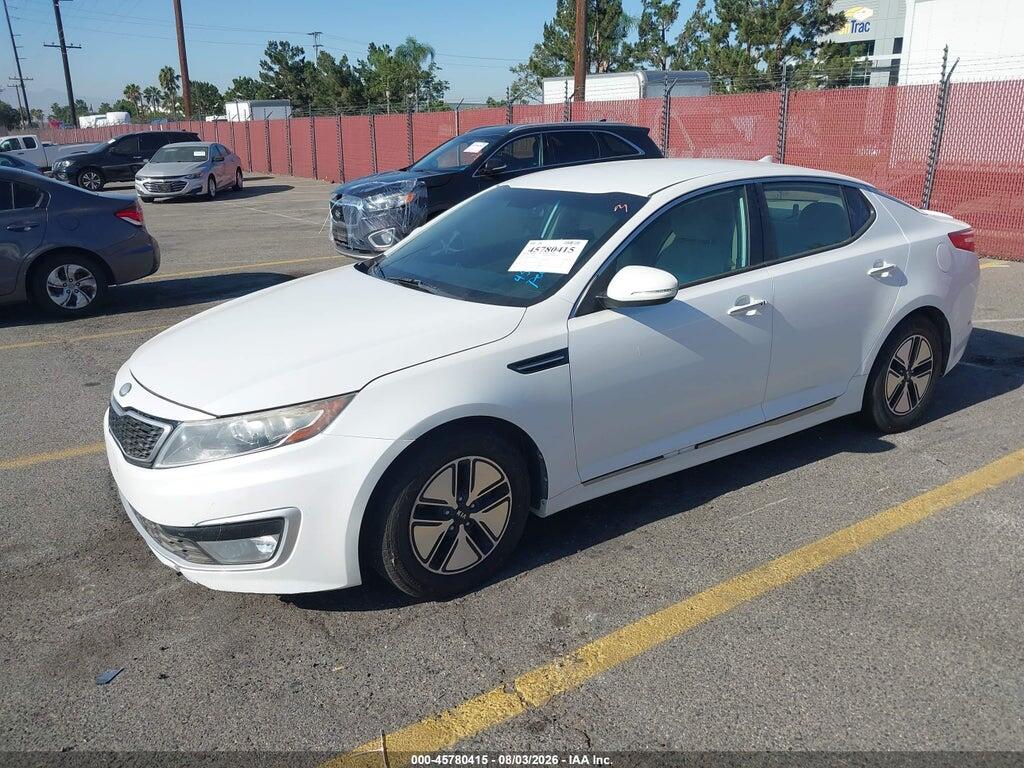 KNAGM4AD5C5028229 2012 KIA OPTIMA HYBRID photo no. 2