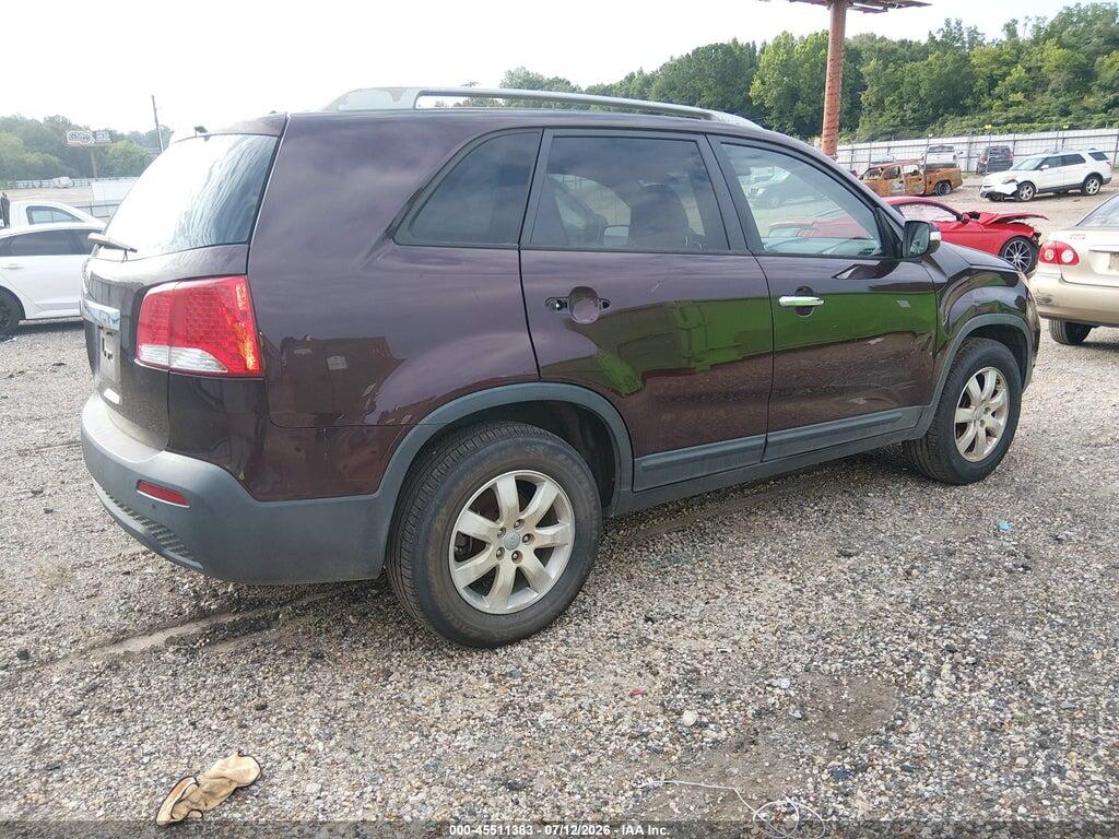 5XYKT3A67CG302033 2012 KIA SORENTO photo no. 4