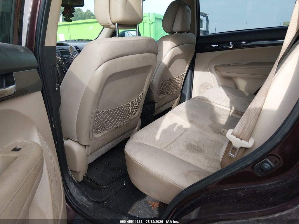 5XYKT3A67CG302033 2012 KIA SORENTO photo no. 8