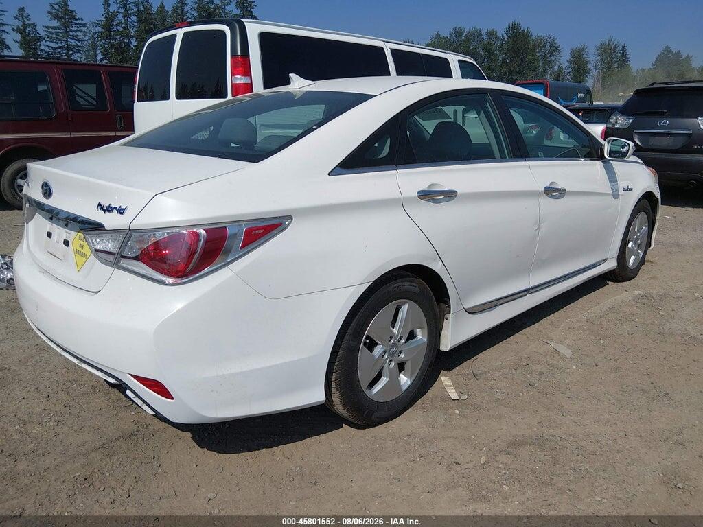 KMHEC4A49BA002215 2011 HYUNDAI SONATA HYBRID photo no. 4
