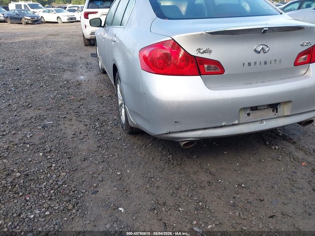 JN1DV6AR3BM650829 2011 INFINITI G25X photo no. 6