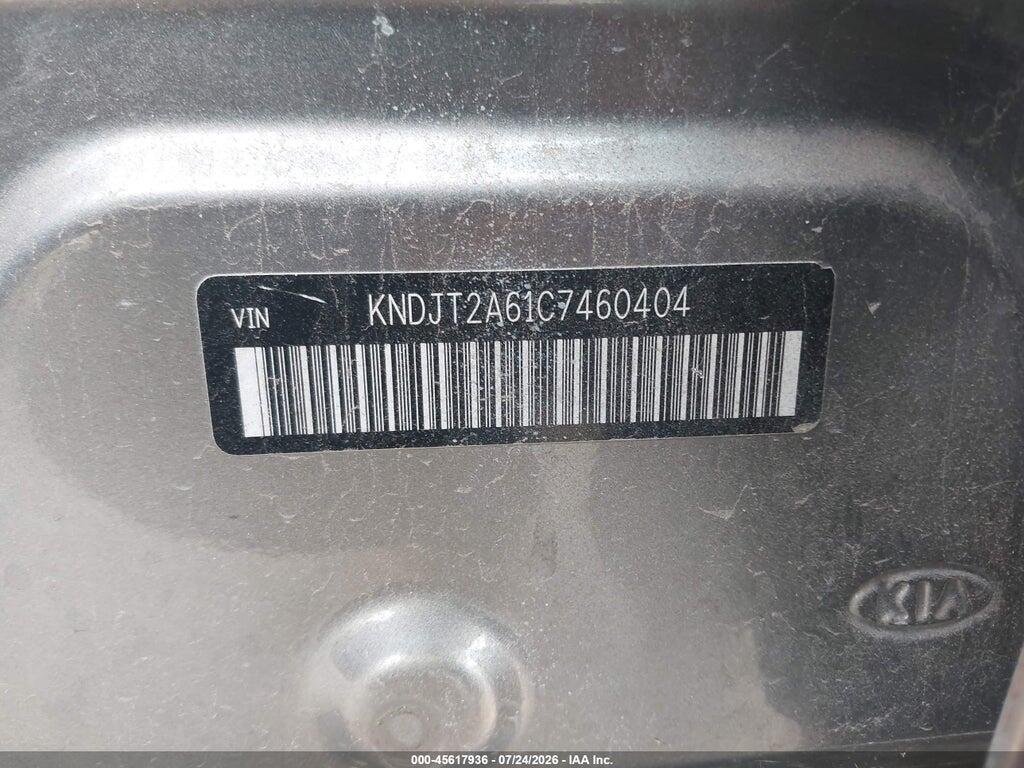 KNDJT2A61C7460404 2012 KIA SOUL photo no. 9