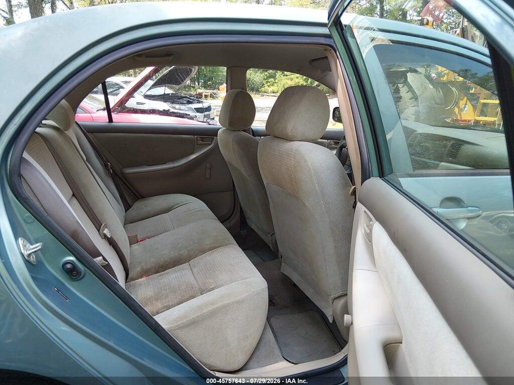 2T1BR32E45C417126 2005 TOYOTA COROLLA photo no. 8