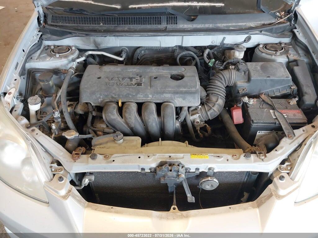 2T1KR32E35C381722 2005 TOYOTA MATRIX photo no. 10