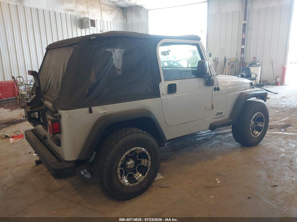 1J4FA29S85P321316 2005 JEEP WRANGLER photo no. 4