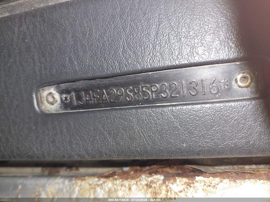 1J4FA29S85P321316 2005 JEEP WRANGLER photo no. 9