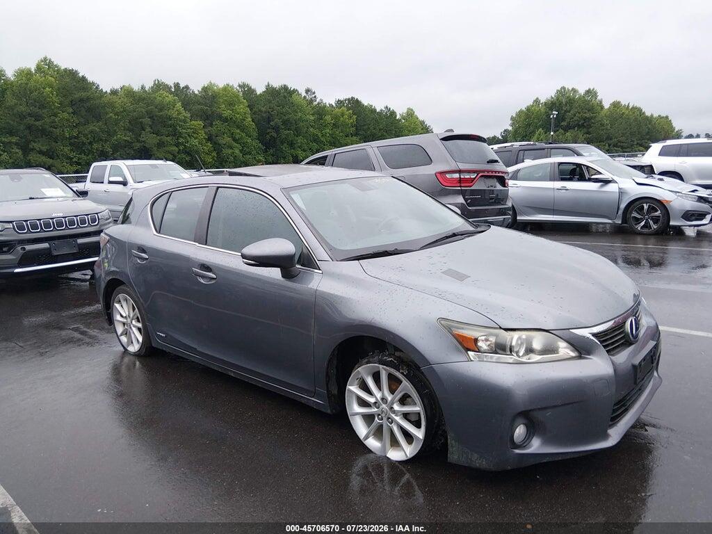 JTHKD5BH2C2086772 2012 LEXUS CT 200H photo no. 1