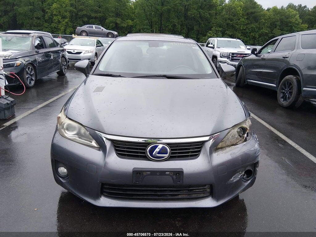 JTHKD5BH2C2086772 2012 LEXUS CT 200H photo no. 12