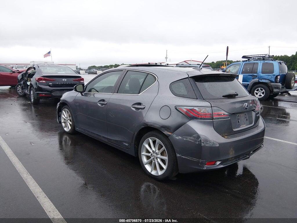 JTHKD5BH2C2086772 2012 LEXUS CT 200H photo no. 3