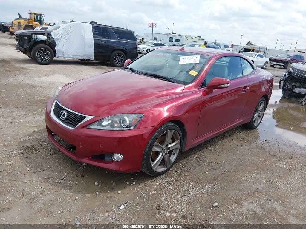 JTHFF2C20C2525634 2012 LEXUS IS 250C photo no. 2