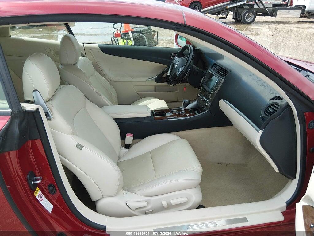 JTHFF2C20C2525634 2012 LEXUS IS 250C photo no. 5