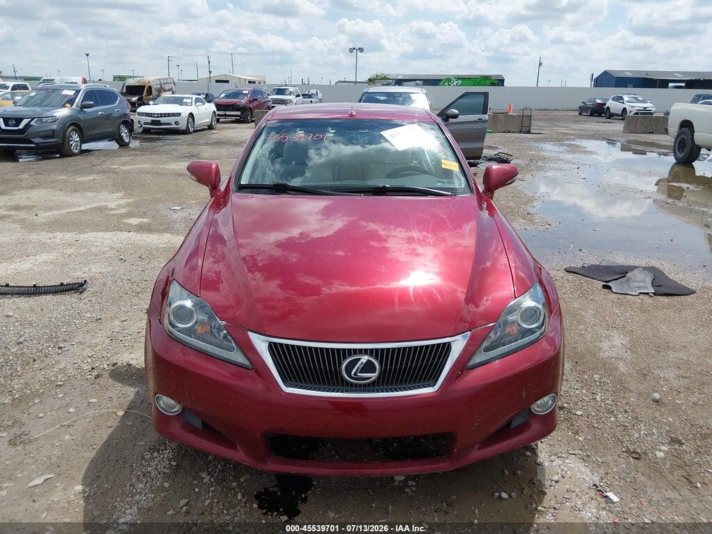 JTHFF2C20C2525634 2012 LEXUS IS 250C photo no. 6