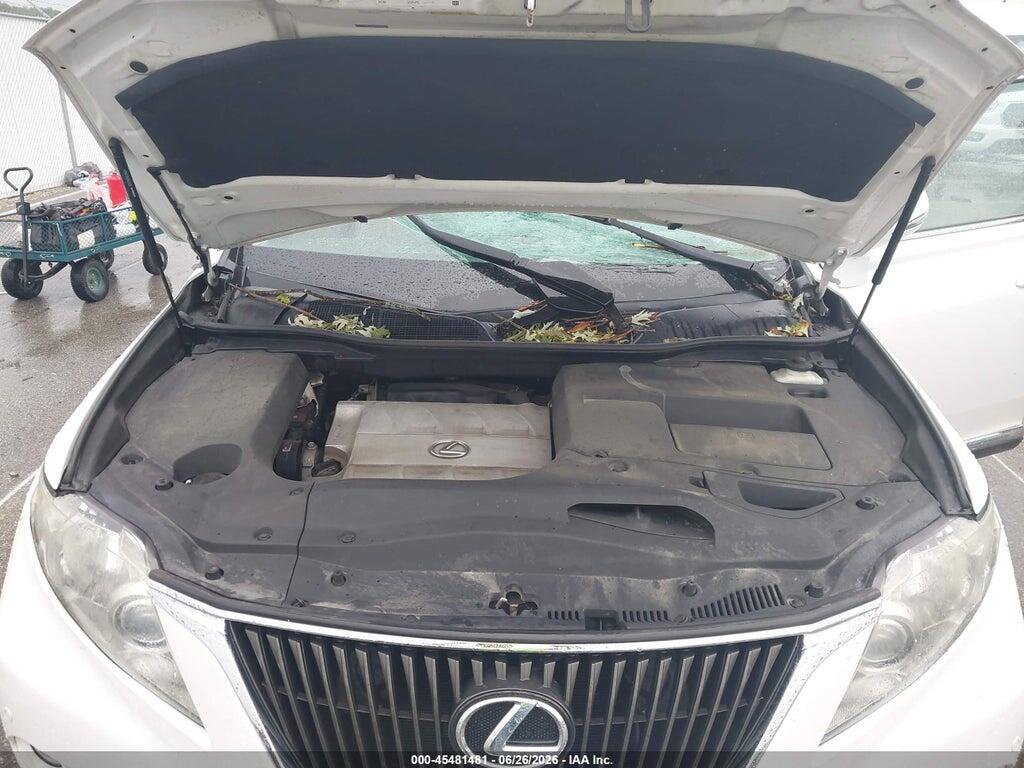 2T2BK1BA0CC126010 2012 LEXUS RX 350 photo no. 10