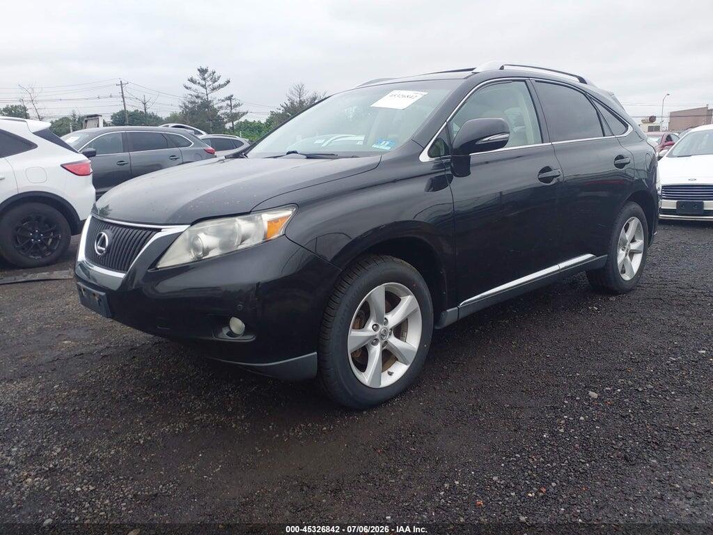2T2BK1BA8CC139362 2012 LEXUS RX 350 photo no. 2