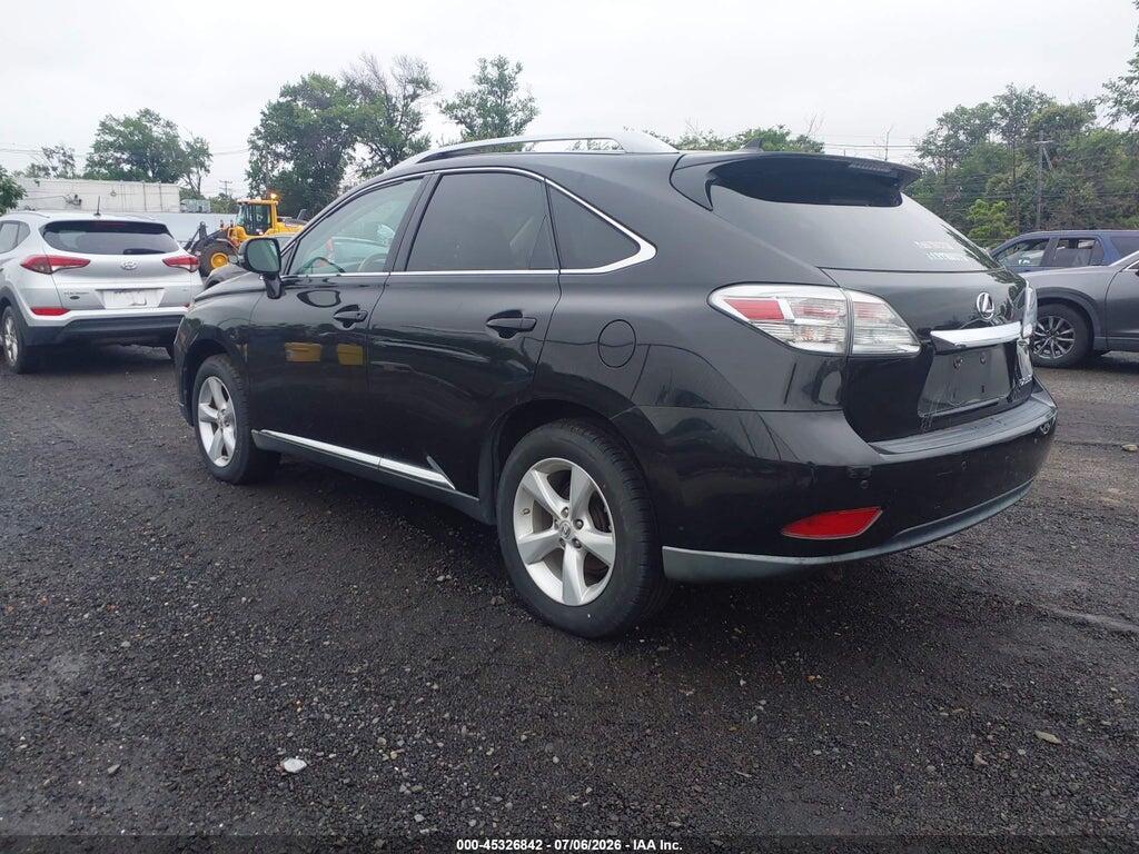 2T2BK1BA8CC139362 2012 LEXUS RX 350 photo no. 3