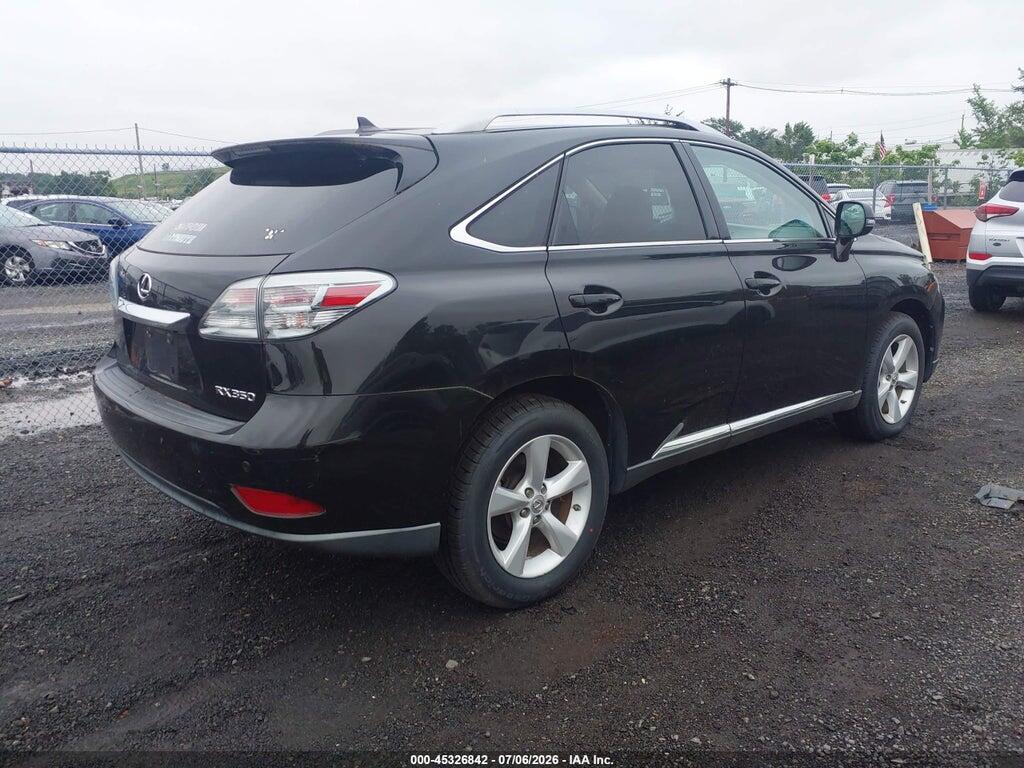 2T2BK1BA8CC139362 2012 LEXUS RX 350 photo no. 4