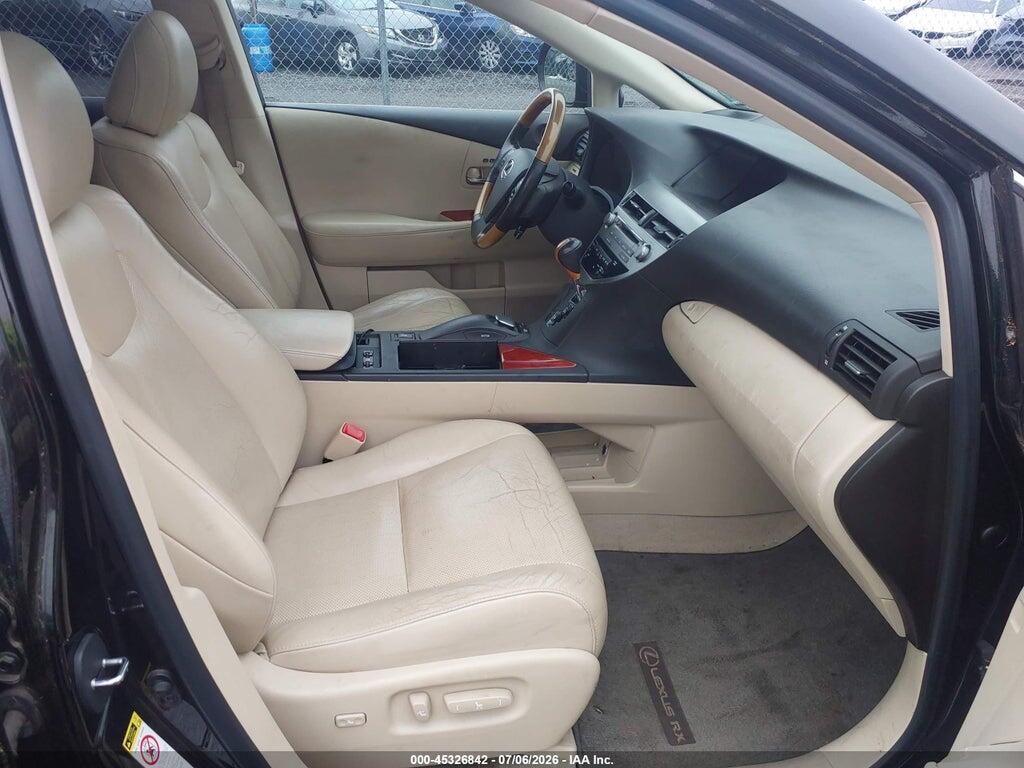 2T2BK1BA8CC139362 2012 LEXUS RX 350 photo no. 5