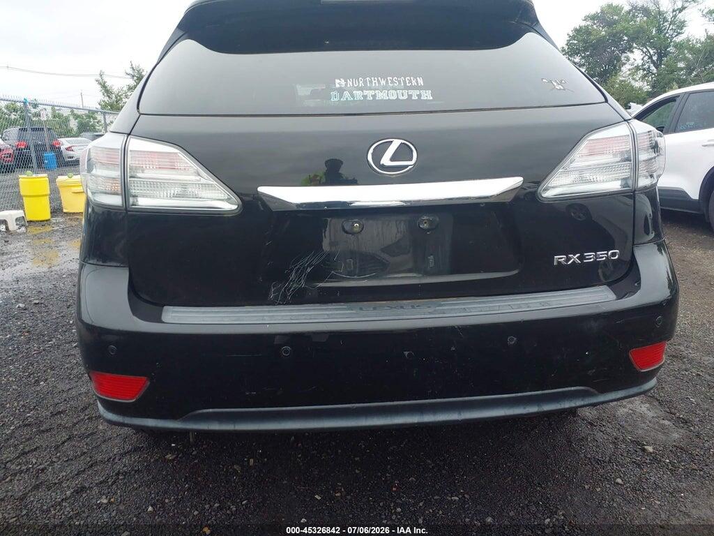2T2BK1BA8CC139362 2012 LEXUS RX 350 photo no. 6