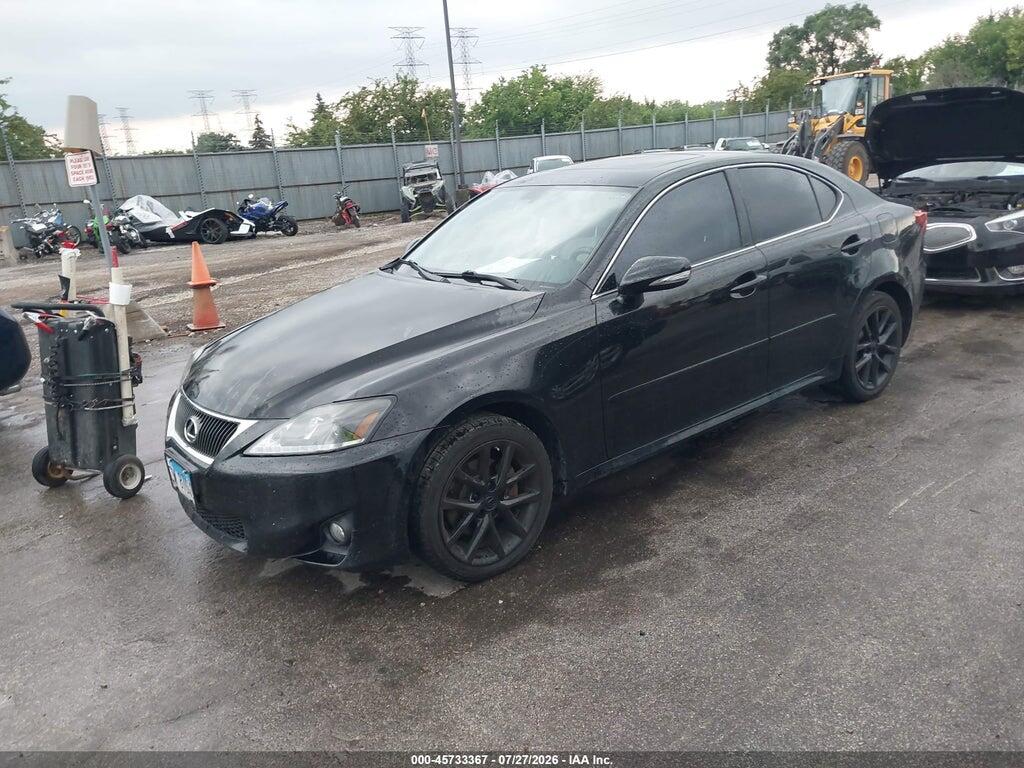 JTHCF5C23C5053917 2012 LEXUS IS 250 photo no. 2