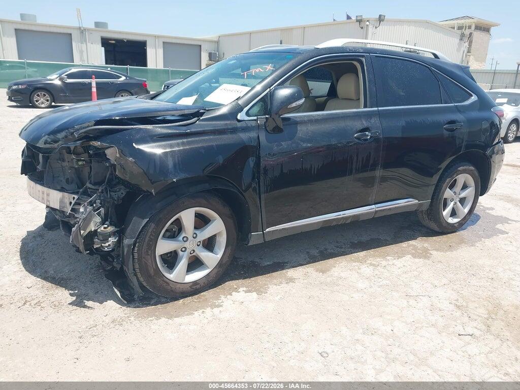2T2BK1BA5CC143269 2012 LEXUS RX 350 photo no. 2