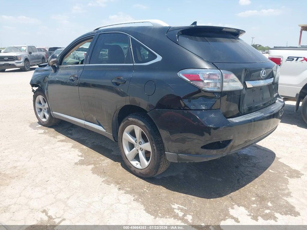 2T2BK1BA5CC143269 2012 LEXUS RX 350 photo no. 3