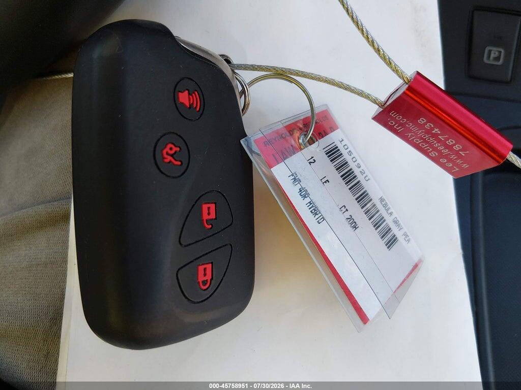 JTHKD5BH0C2105092 2012 LEXUS CT 200H photo no. 11