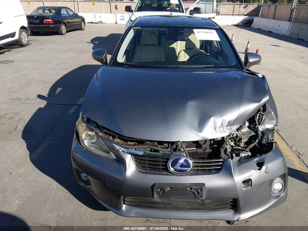 JTHKD5BH0C2105092 2012 LEXUS CT 200H photo no. 12