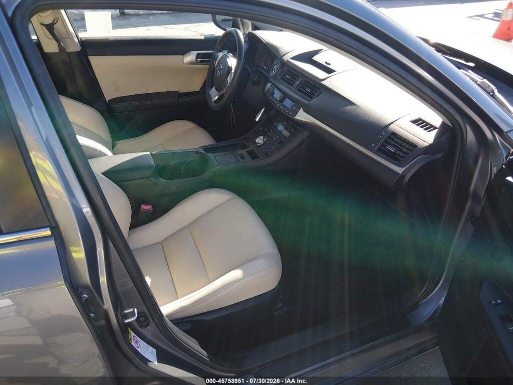 JTHKD5BH0C2105092 2012 LEXUS CT 200H photo no. 5