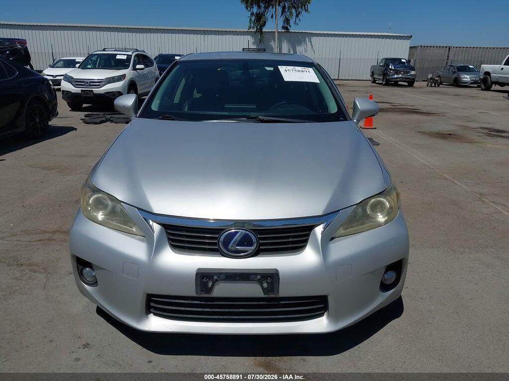 JTHKD5BH2C2098744 2012 LEXUS CT 200H photo no. 11
