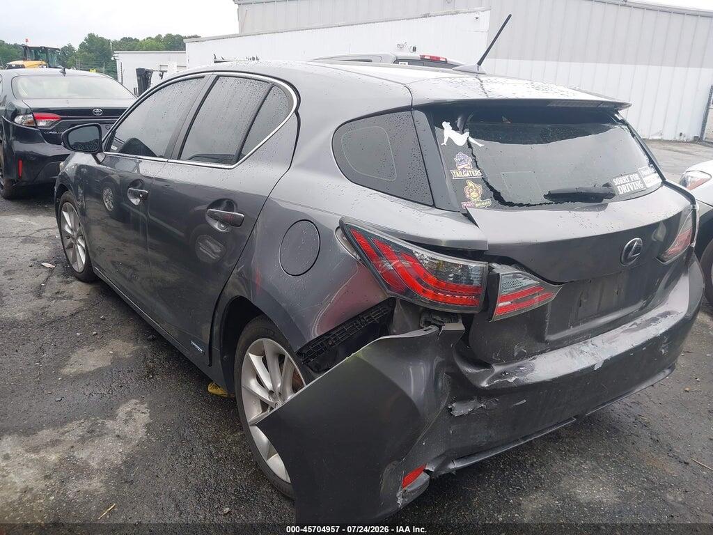 JTHKD5BH0C2116142 2012 LEXUS CT 200H photo no. 3