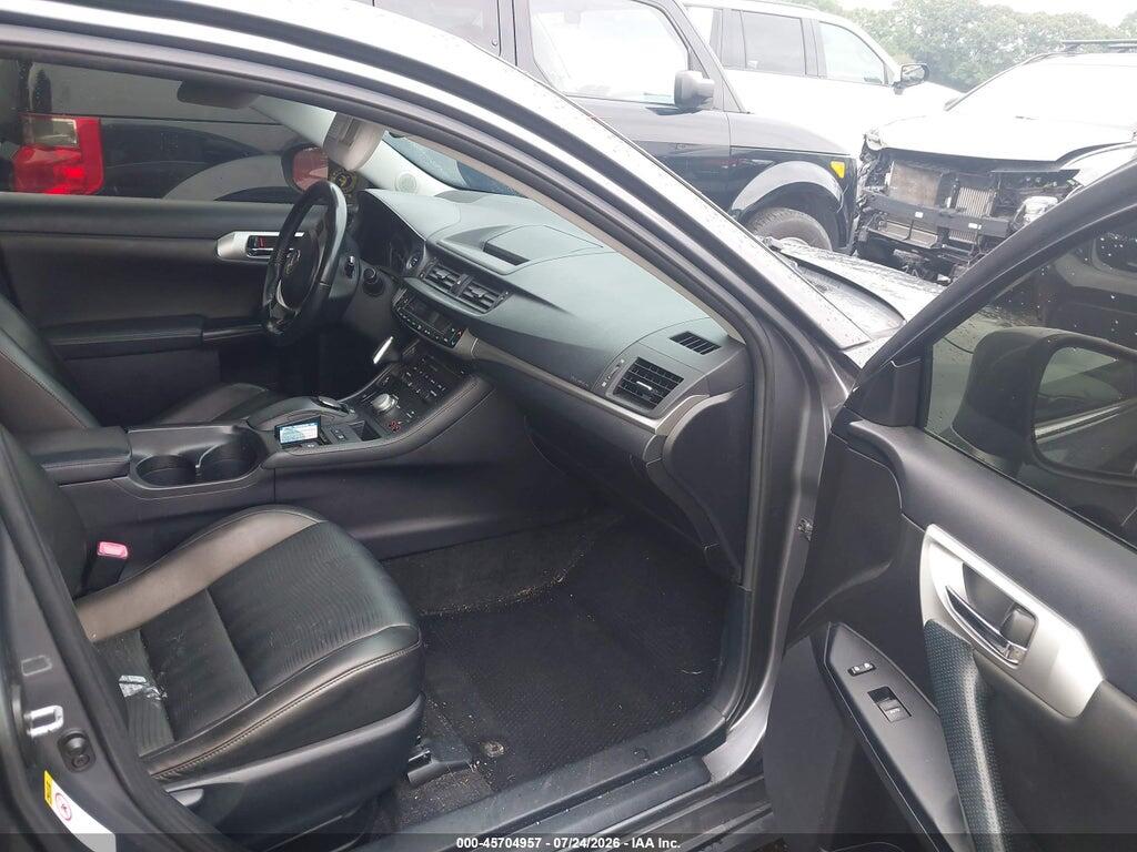 JTHKD5BH0C2116142 2012 LEXUS CT 200H photo no. 5