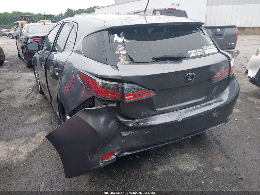 JTHKD5BH0C2116142 2012 LEXUS CT 200H photo no. 6