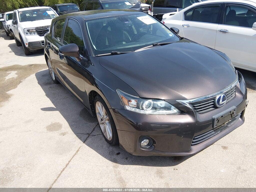 JTHKD5BH3C2064456 2012 LEXUS CT 200H photo no. 1