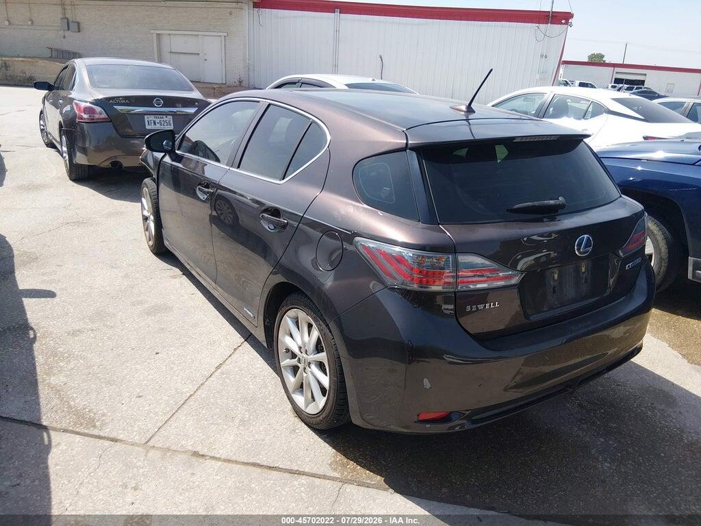 JTHKD5BH3C2064456 2012 LEXUS CT 200H photo no. 3