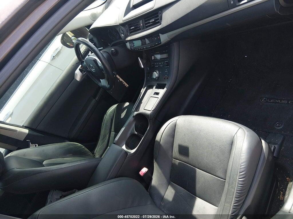 JTHKD5BH3C2064456 2012 LEXUS CT 200H photo no. 5