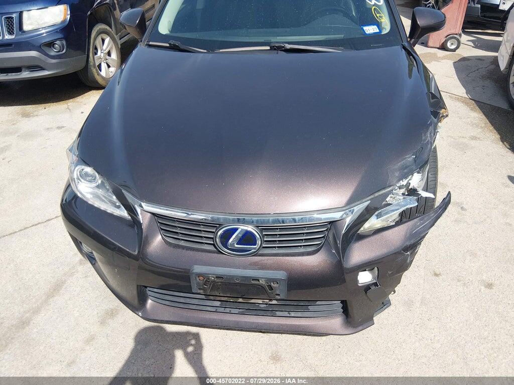 JTHKD5BH3C2064456 2012 LEXUS CT 200H photo no. 6