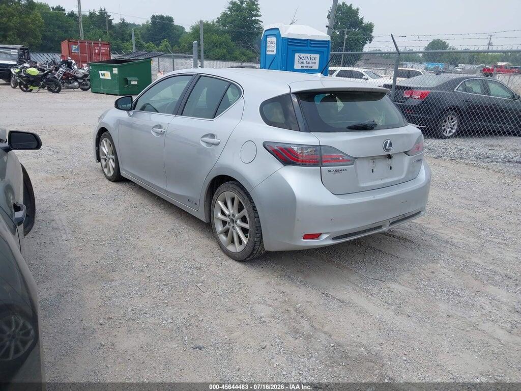 JTHKD5BH8C2116535 2012 LEXUS CT 200H photo no. 3