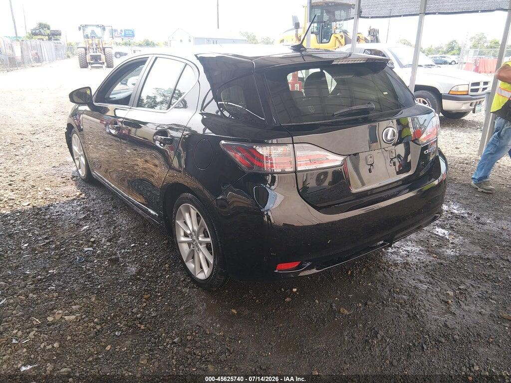 JTHKD5BH4C2080326 2012 LEXUS CT 200H photo no. 3