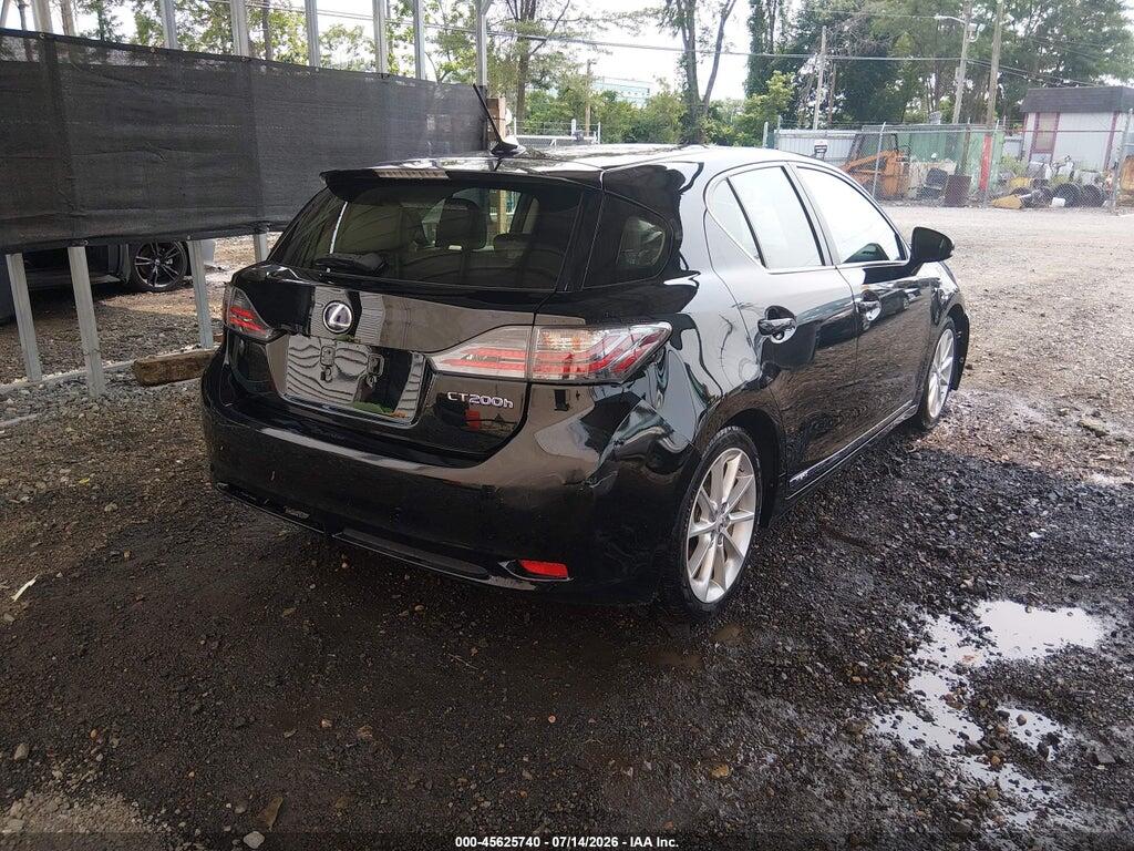 JTHKD5BH4C2080326 2012 LEXUS CT 200H photo no. 4