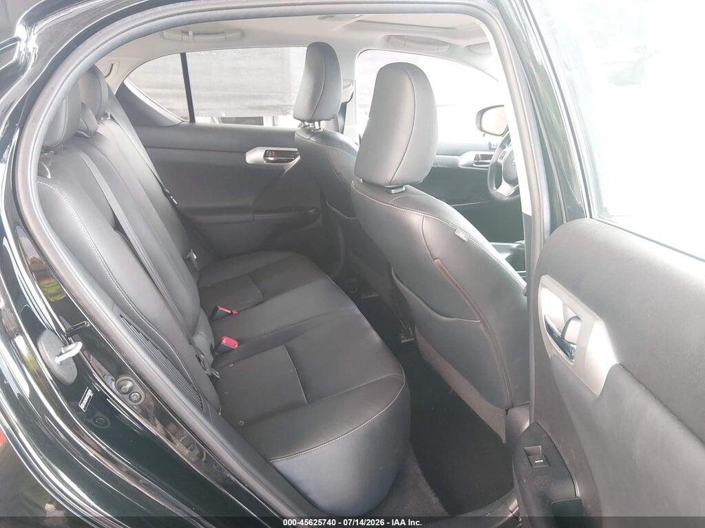 JTHKD5BH4C2080326 2012 LEXUS CT 200H photo no. 8